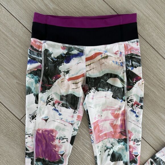 Lululemon Speed Tight III Luxtreme Pigment Wave SIZE 4 Leggings - Picture 8 of 8